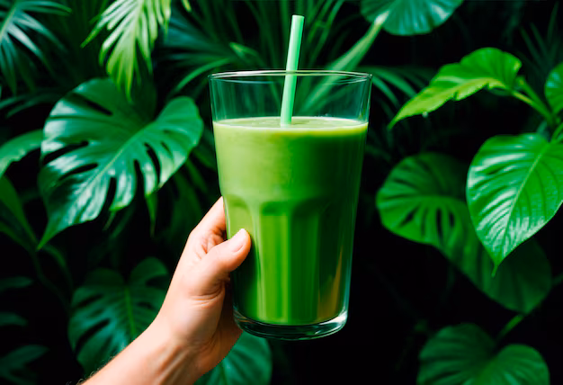 Imagem de um Smoothie verde