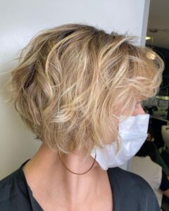 corte curto texturizado