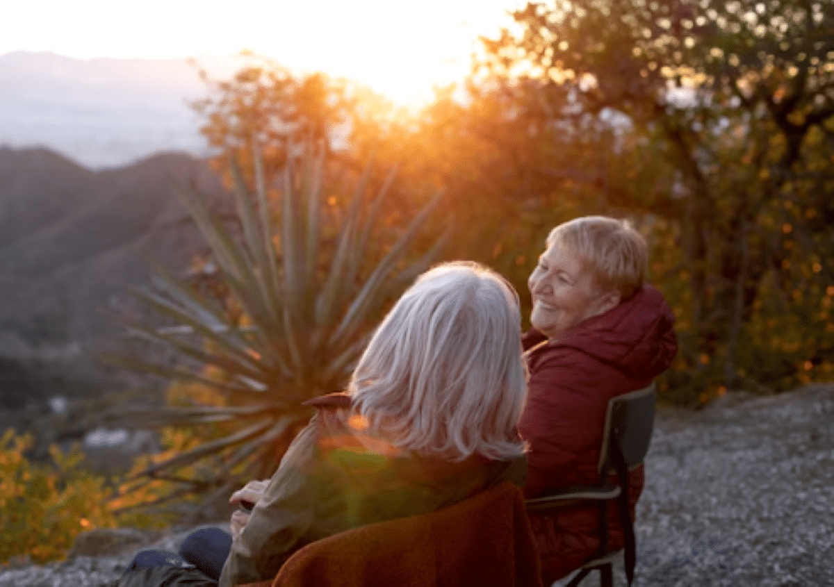 Que suas tardes sejam sempre repletas de paz, amor e gratidão. Imagem: Freepik.