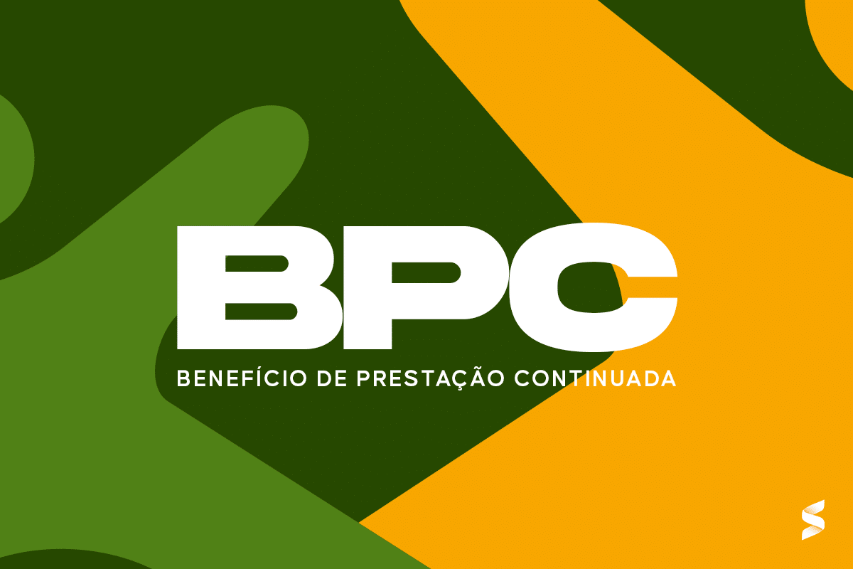 Imagem do logo do Benefício de Prestação Continuada (BPC) em 2025, destacando o nome do programa e as alterações no apoio para pessoas em situação de vulnerabilidade.