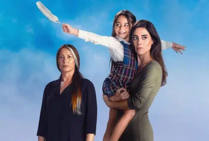 Cena da novela turca Mãe com os personagens principais