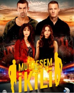 Kerem Bürsin e elenco da novela turca Muhteşem İkili