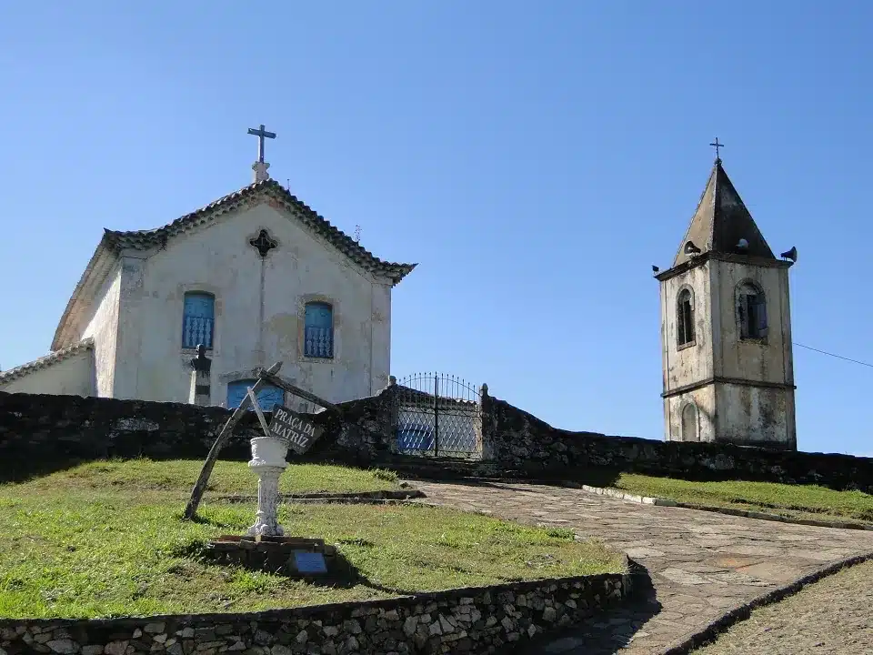Igreja Matriz da Imaculada Conceição, patrimônio histórico de Conceição de Ibitipoca, Minas Gerais
