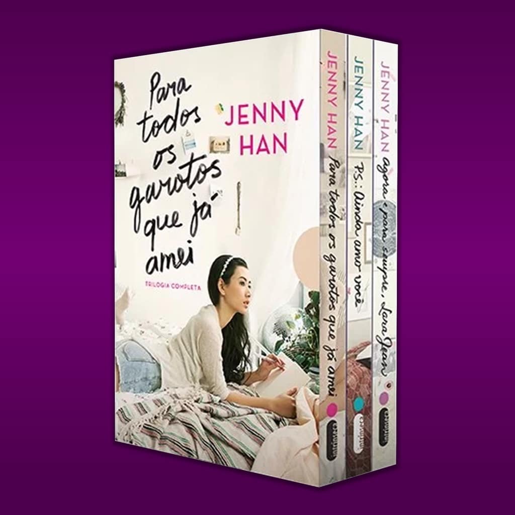 Box da trilogia "Para Todos os Garotos que Já Amei", da autora Jenny Han