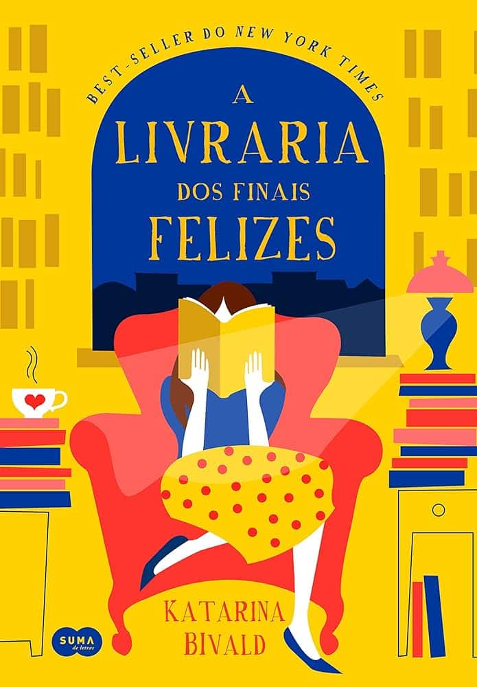 Capa do livro "A Livraria dos Finais Felizes", de Katarina Bivald