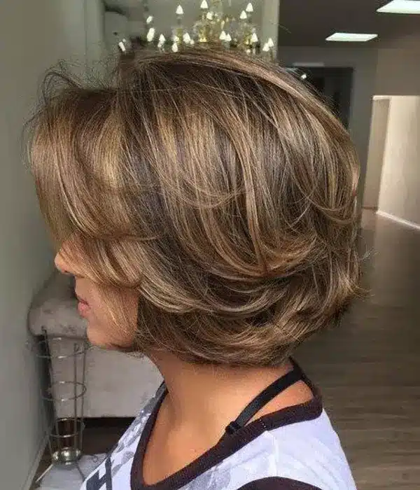 Corte de cabelo curto com degradê