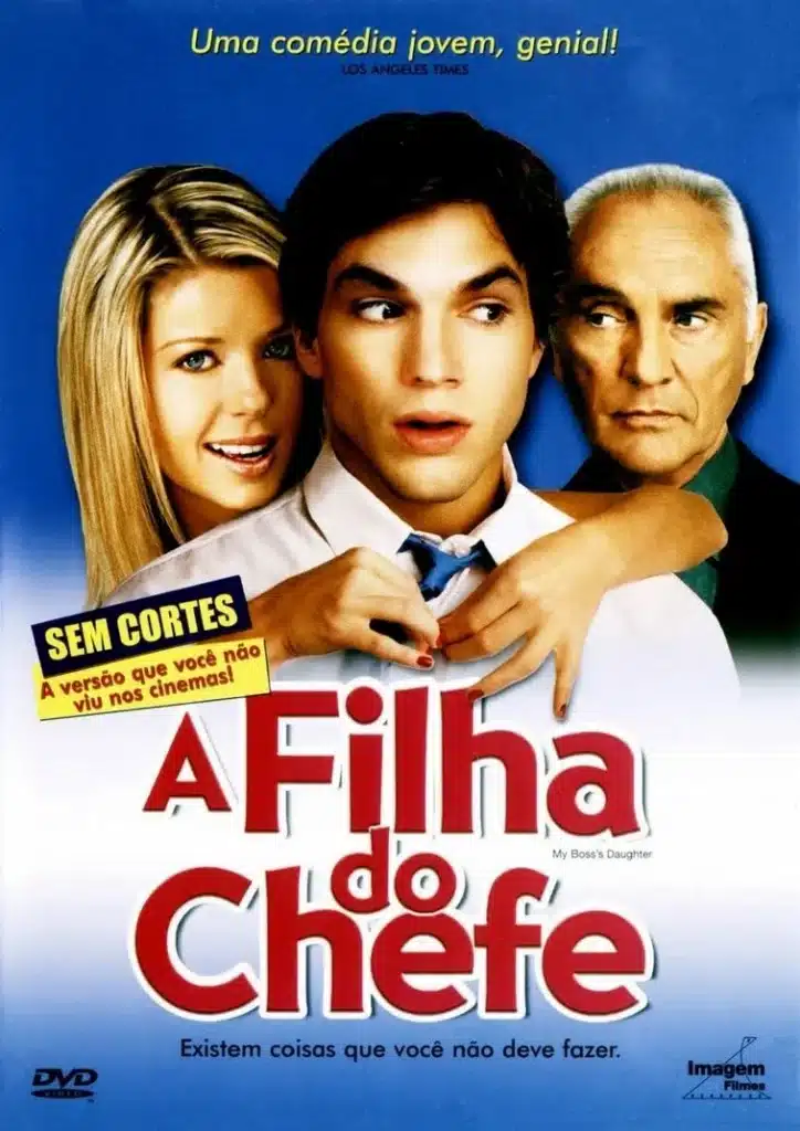 Cartaz do filme A Filha do Chefe com personagens principais em destaque