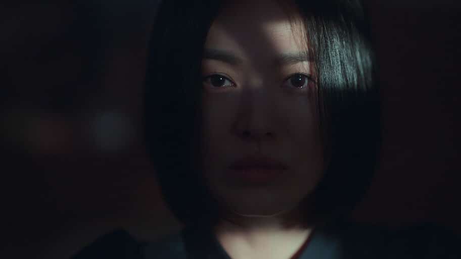 Close dramático da protagonista do dorama “A Lição”