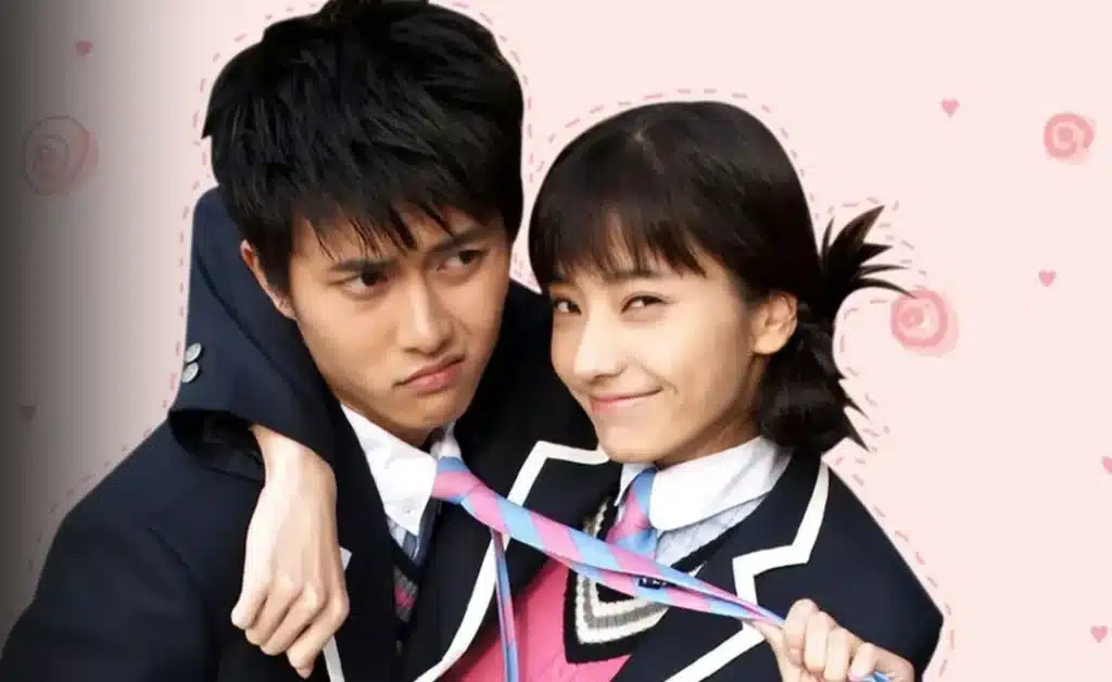 Chun-hyang e Mong-ryong se divertem no dorama Garota Atrevida