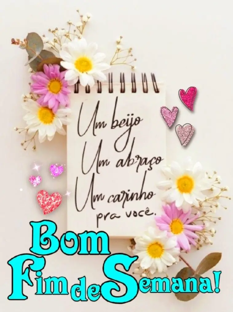 Mensagem fofa de fim de semana para compartilhar