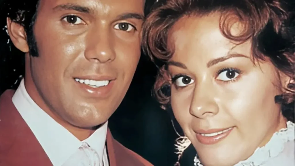 Imagem de Maria, Maria, novela de 1978 com Nívea Maria e ator em cena.