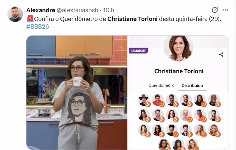 Atriz sorrindo em ambiente moderno de inteligência artificial