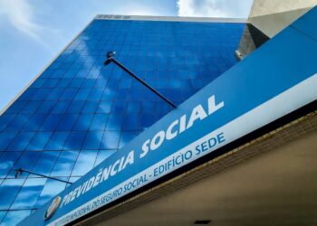 Fachada do Edifício Sede do INSS — Previdência Social
