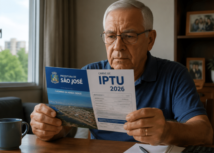 Saiba como garantir a isenção do IPTU em 2026 para idosos de São José. Imagem: Portal Melhor Idade.