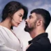 Cena da novela turca “Meu Nome é Farah” mostra Farah e Tahir frente a frente.