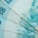 Notas de R$ 100 representam valores de contribuição e complementação do INSS.